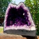 63LB  Natural Amethyst geode quartz cluster crystal specimen Healing