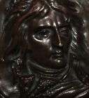 RARE medaillon de Napoleon par David d'Angers - Bronze - 15,5cm