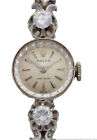 Rolex 18k White Gold 0.62ctw Genuine Diamond Ladies Vintage Cocktail Watch
