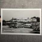 Three Lakes WI Northernaire Resort Several Old Cars Parked RP Postcard Wisconsin