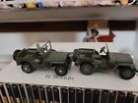 DINKY JEEP WILLYS 2 MODELES