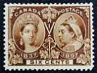 nystamps Canada Stamp # 55 Mint OG H UN$300 VF U24x4080