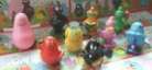 Rare lot série Kinder BARBAPAPA 2011  complète 9 figurines + 1 BPZ