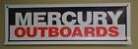 Mercury Marine Outboard Motor Sign Banner Bass Boat 