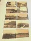(10) 1915 RPPC's ADIRONDACKS NY Piseco NY & Lake Piseco Albumen Postcards