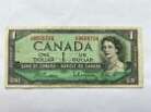 1954 - $1 Canada Note - Canadian One Dollar Bill 