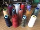JOB LOT Overlocking Polyester  Sewing Machine  Thread Various Colours. 13 Cones