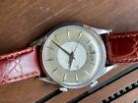1950's JAEGER LECOULTRE STAINLESS STEEL ALARM  MEMOVOX CLEAN DIAL 489/1 RUNS