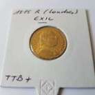 20 Francs or LOUIS XVIII 1815 R exil (Londres) TTB+