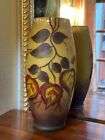 grand Vase ancien 30 cm MULLER Frères Luneville en pâte de verre