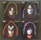 KISS Lot of 4xLP CRISS-FREHLEY-SIMMONS-STANLEY Mint