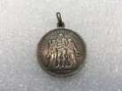 Pièce de 5 francs ARGENT 1873 K bel état .. montée en pendentif .. médaille