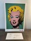 Andy Warhol original lithographie A.M Galerie Marilyn Green
