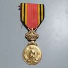 Q15) Belle médaille belge Royaume de Belgique belgian medal 6