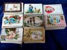 LARGE LOT OF 600-625 POSTCARDS OF GREETING,CHRISTMAS,EASTER ,VALENTINES  #10