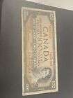 1954 Bank of Canada 100 Dollar Bill Beattie Rasminsky B/J 4087369