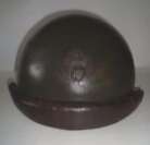  Rare casque modèle 35 des Troupes motorisées de l' Infanterie. france  WW.2.